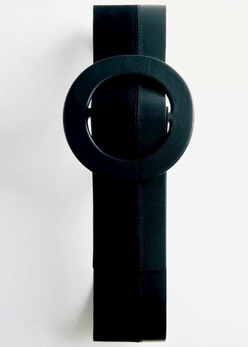 ZARA Deri Kontrast Maxi Tokalı Kemer - Görsel 2