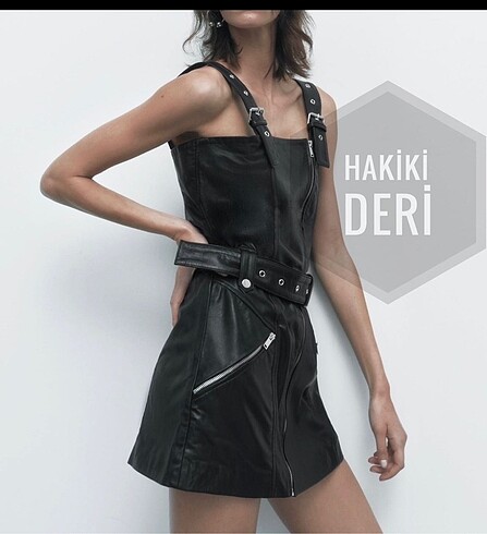 ZARA HAKİKİ DERİ ELBİSE LİMİTED EDİTİON
