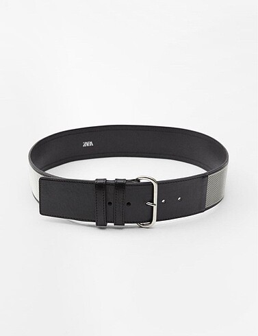 ZARA DERİ METAL MESH KEMER