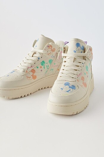 37 Beden ZARA MICKEY MOUSE BİLEKLİ SNEAKARS