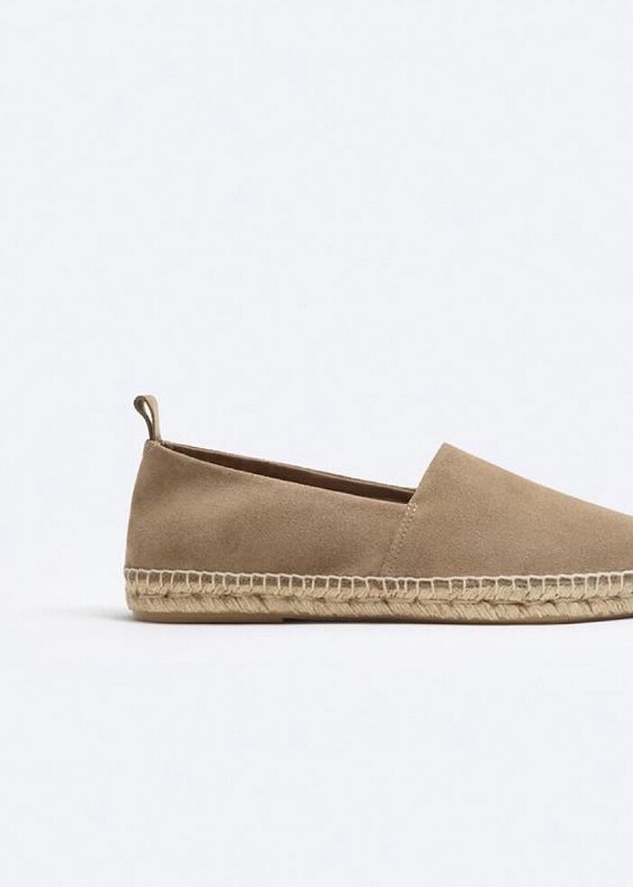 ZARA KALIN HAKİKİ DERİ SÜET ESPADRIL - Görsel 2