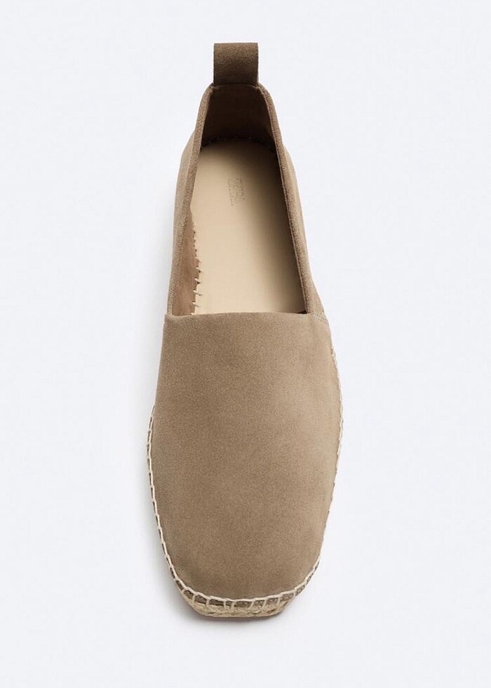ZARA KALIN HAKİKİ DERİ SÜET ESPADRIL - Görsel 4