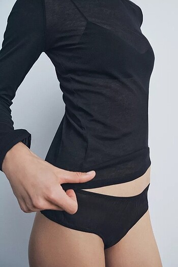 Zara ZARA İPEK KÜLOT