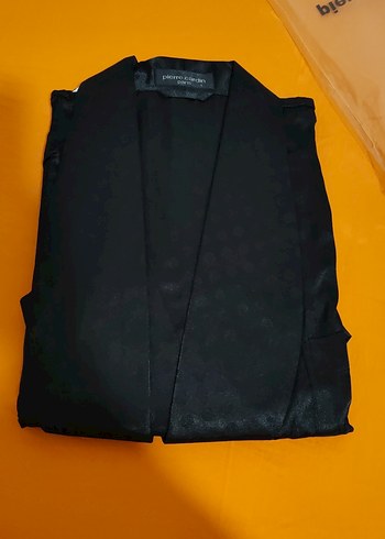 Pierre Cardin Erkek 3lü damat saten set - Görsel 5