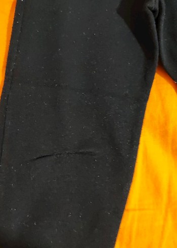 24-36 Ay Beden Beyaz Sweatshirt ve Siyah Eşofman Altı Takım