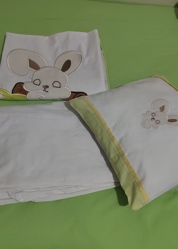 Nakışlı Bebek Pamuklu Uyku Seti - Görsel 7