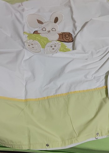 Nakışlı Bebek Pamuklu Uyku Seti - Görsel 5