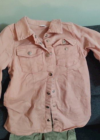 Pembe Pamuklu Bebek Takımı Uzun Kollu - Görsel 2