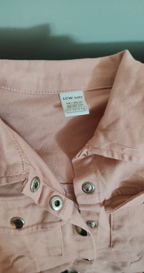 Pembe Pamuklu Bebek Takımı Uzun Kollu - Görsel 3