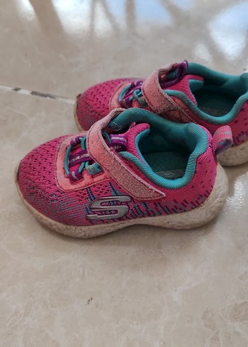Kız Çocuk Pembe Bağcıksız Sneakers - Görsel 2