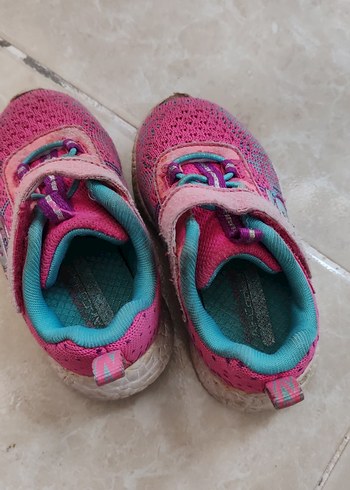 Kız Çocuk Pembe Bağcıksız Sneakers - Görsel 3