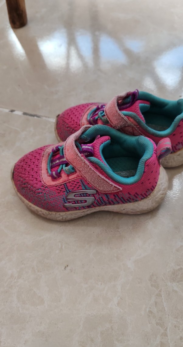 Kız Çocuk Pembe Bağcıksız Sneakers - Görsel 2