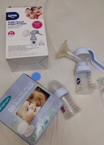 Wee Baby Pratik Manuel Göğüs Pompası Bej - Görsel 6
