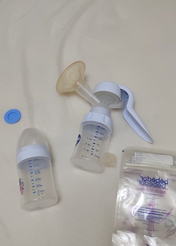 Wee Baby Pratik Manuel Göğüs Pompası Bej - Görsel 2