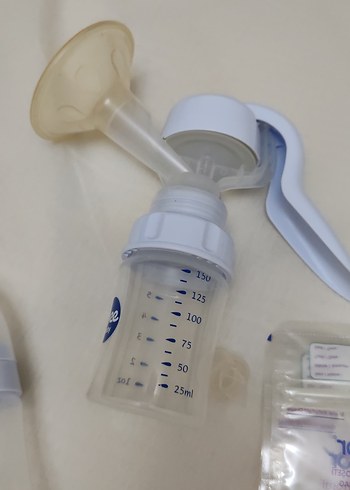 Wee Baby Pratik Manuel Göğüs Pompası Bej - Görsel 4