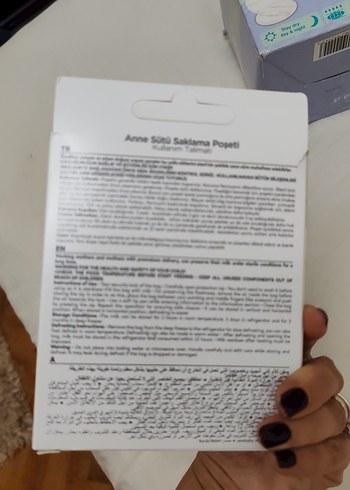 WEE Baby Anne Sütü Saklama Poşeti 25'li 200ml - Görsel 2