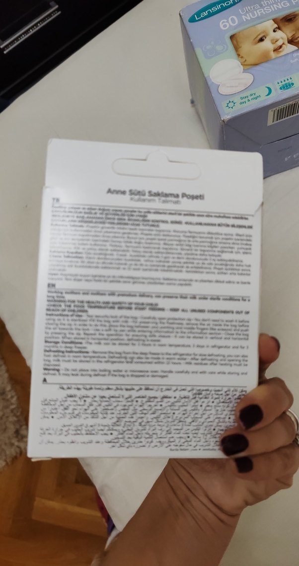 WEE Baby Anne Sütü Saklama Poşeti 25'li 200ml - Görsel 2