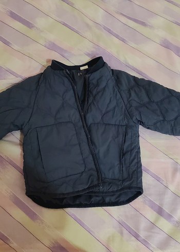 Gri Erkek Çocuk Fermuarlı Ceket - Görsel 5