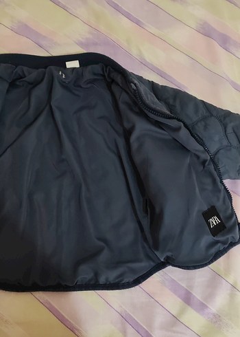 Gri Erkek Çocuk Fermuarlı Ceket - Görsel 4