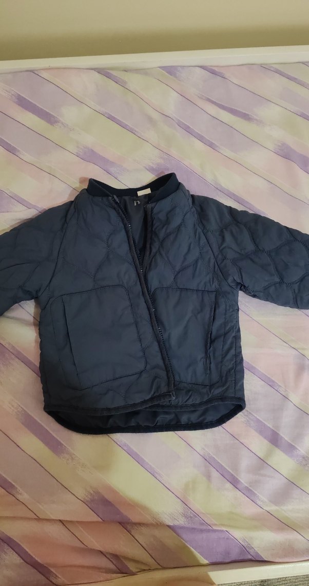 Gri Erkek Çocuk Fermuarlı Ceket - Görsel 5