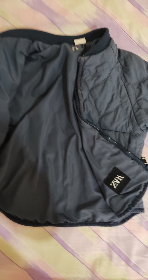 Gri Erkek Çocuk Fermuarlı Ceket - Görsel 3