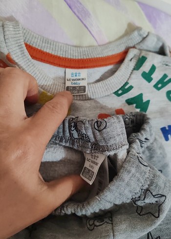 Gri Baskılı Erkek Çocuk Eşofman Takımı - Görsel 4