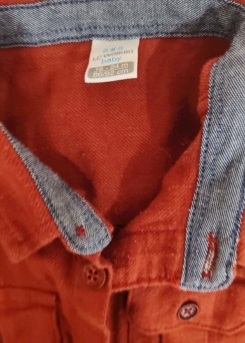 Gri Pantolon ve Kırmızı Uzun Kollu Bebek Takım - Görsel 5