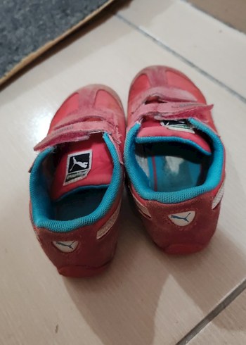 Pembe Kız Çocuk Spor Ayakkabı Velcro - Görsel 3