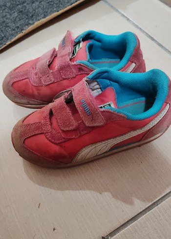 Pembe Kız Çocuk Spor Ayakkabı Velcro - Görsel 2