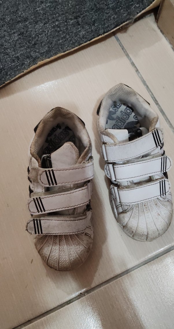 Erkek Çocuk Beyaz Cırt Cırtlı Spor Ayakkabı - Görsel 4