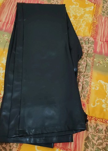 İspanyol paça deri Pantolon - Görsel 6