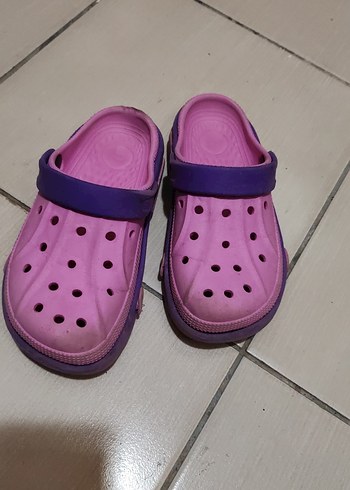 Kız Çocuk pembe Mor Terlik