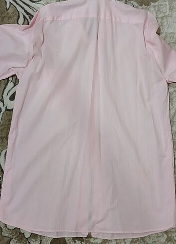 Diğer Açık pembe çizgili gömlek