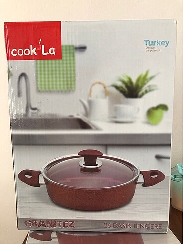 Cook'La Granitez Tencere 26cm