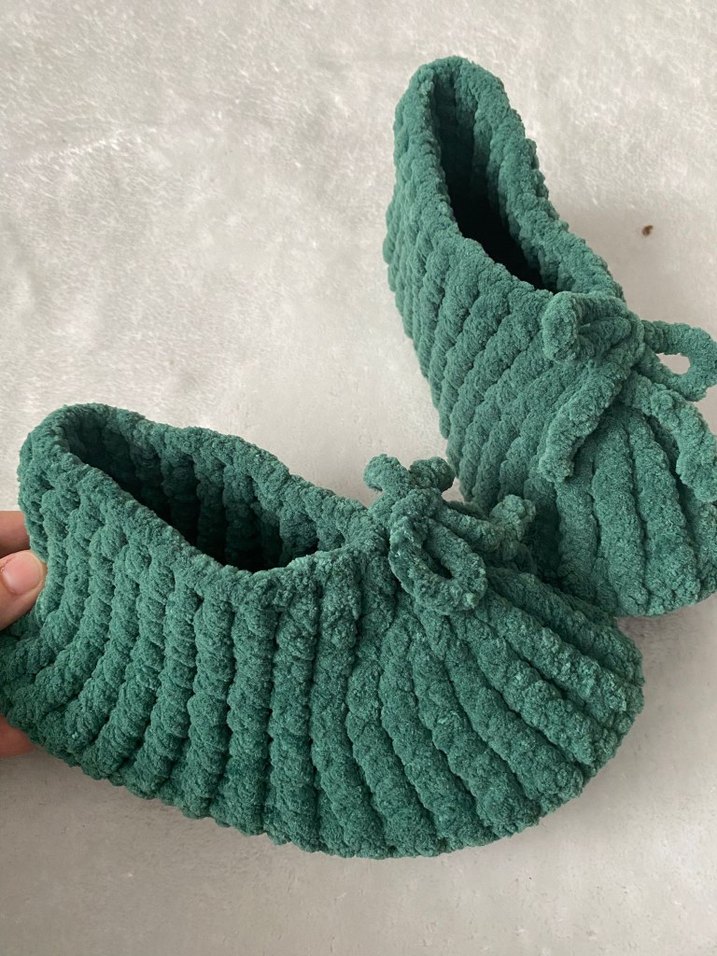 kadife yarım bot - Görsel 2