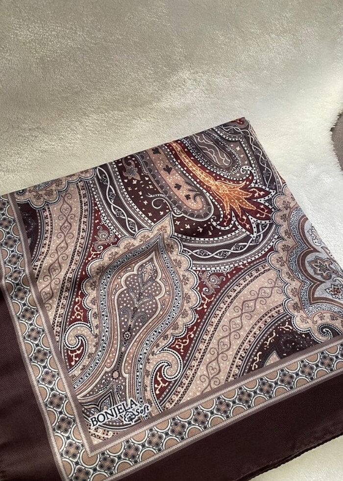 Desenli şal - Görsel 5