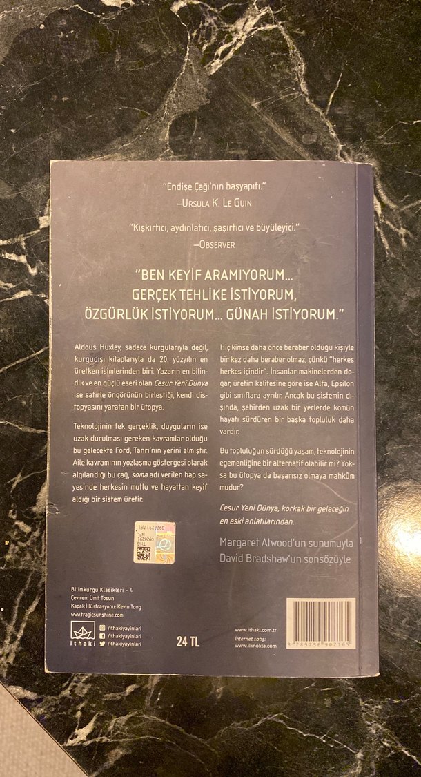 Aldous Huxley - Cesur Yeni Dünya - Görsel 2