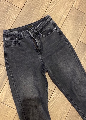 36 Beden gri Renk MAVİ GOLD Kadın Denim Pantolon