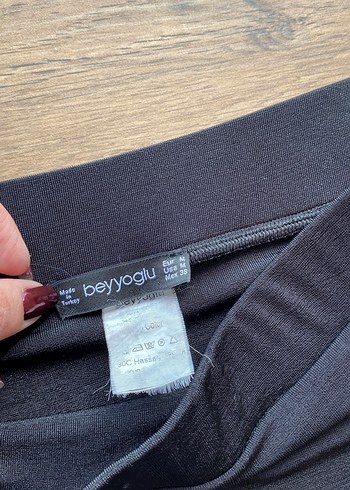 Beyoğlu Butik Siyah Uzun Kalem Etek