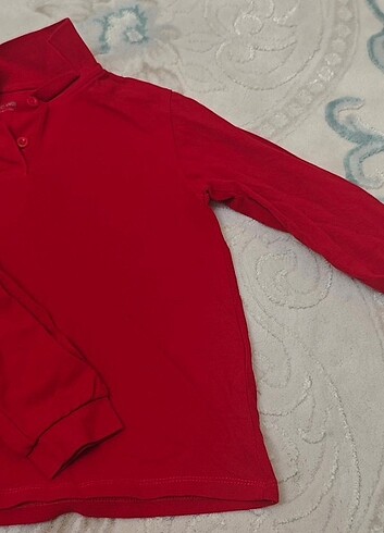Polo yaka sweatshirt