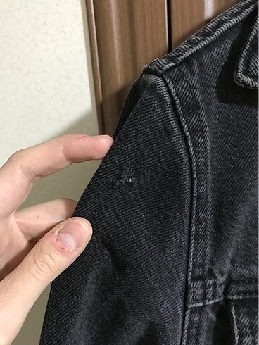 38 Beden siyah Renk Kot ceket kadın