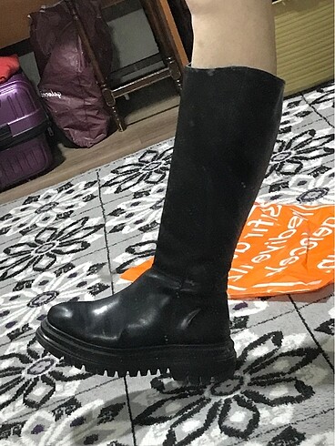 39 Beden siyah Renk Çizme 39 numara