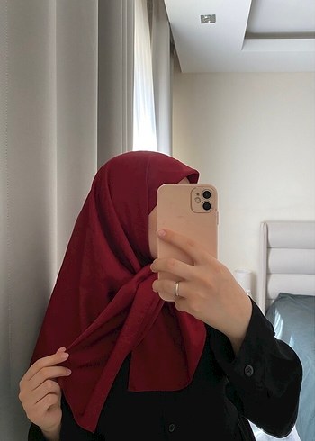 Armine Bordo Kadın eşarp
