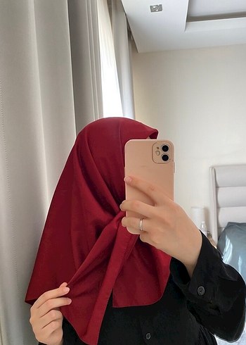 Beden bordo Renk Bordo Kadın eşarp