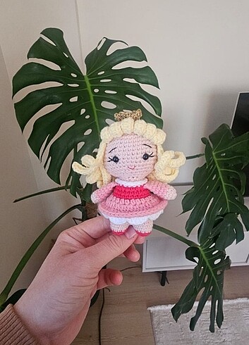 Amigurumi Rapunzel Anahtarlık