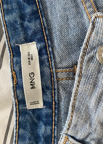 38 Beden gri Renk Mango Jean