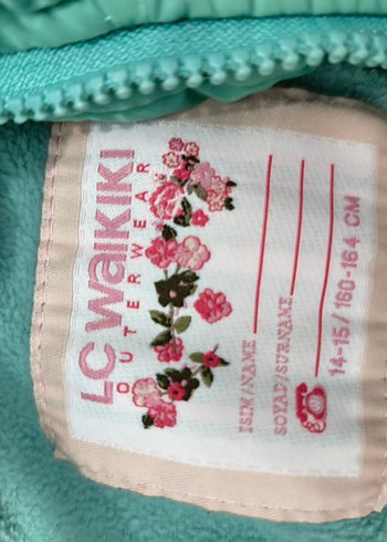 Uzun Yeşil Kapüşonlu Kadın Mont - Görsel 2