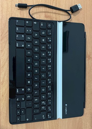 Logitech Ultrathin Siyah Bluetooth Klavye - Görsel 2