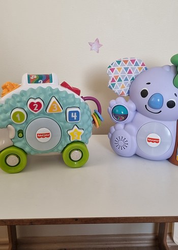 Fisher Price Renkli Sayı ve Şekil Öğrenme Oyuncağı
