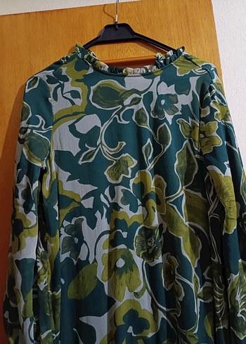 desenli renkli elbise - Görsel 2